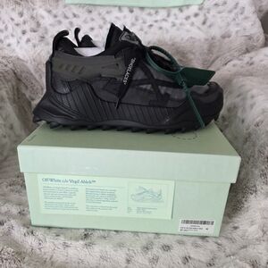 AUTHENTIC!! Off-White Odsy 1000 Black Sneakers size 10